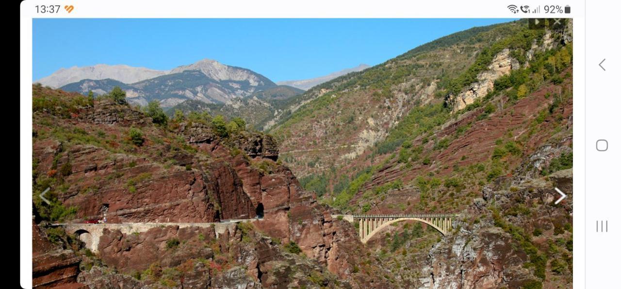 Chambre Aux Gorges De Daluis Гийом Экстерьер фото